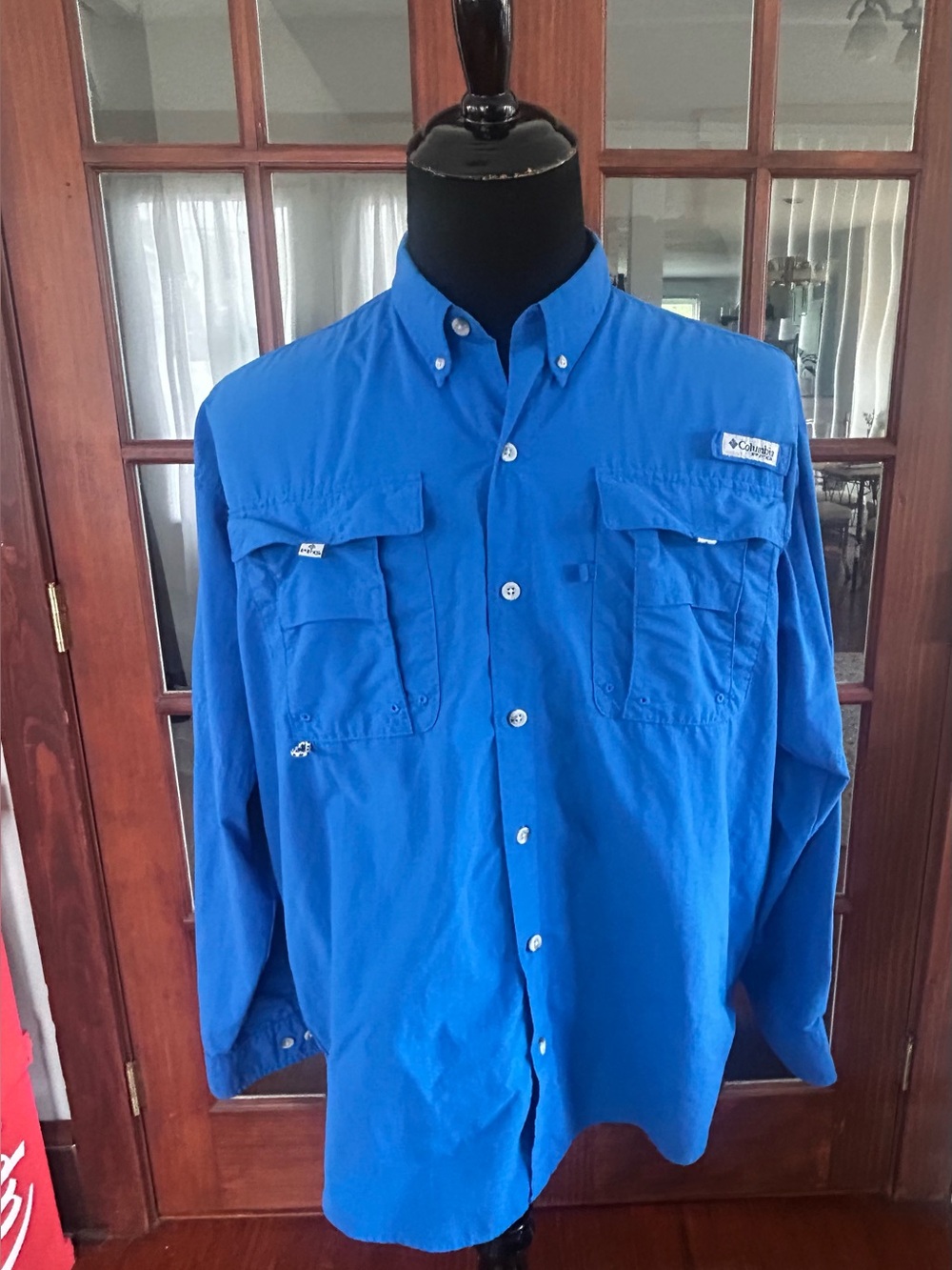 Columbia Men's PFG Bahama Long Sleeve Fishing Shirt XL